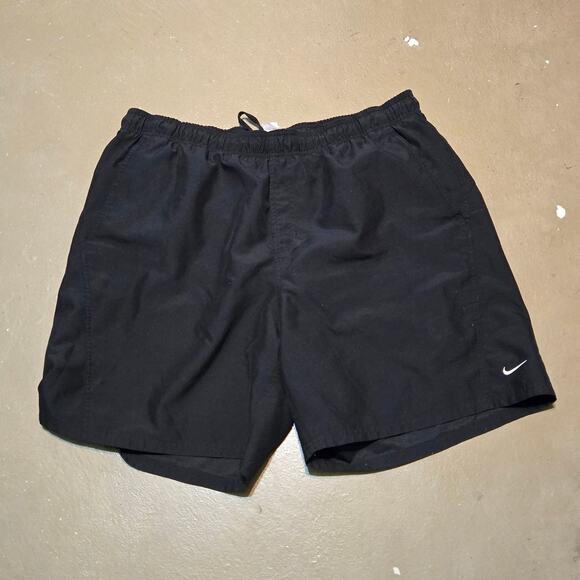 Vintage Y2K‎ Nike Mesh Lined Black Athletic Pocket Shorts Men's Size 2XL - Picture 1 of 7